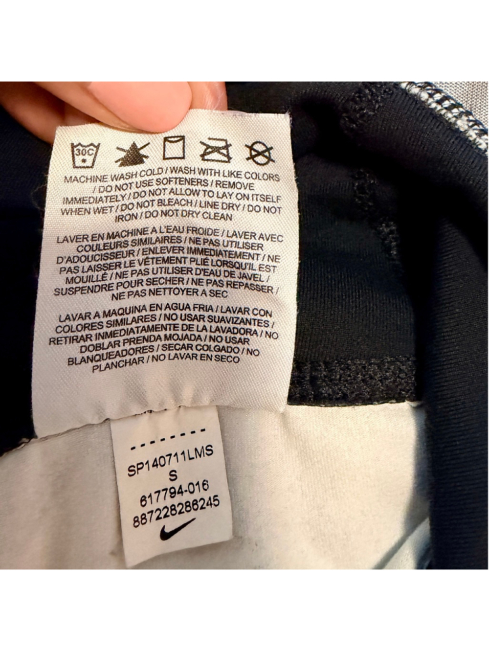 Nike Dri-FIT Capri Leggings Women's Small (b1) - Picture 8 of 12